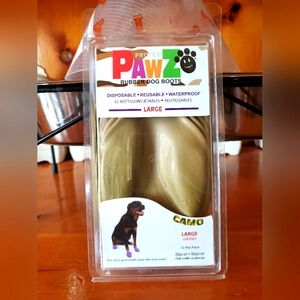 PawZ® Rubber Dog Boots Camo🐶💕